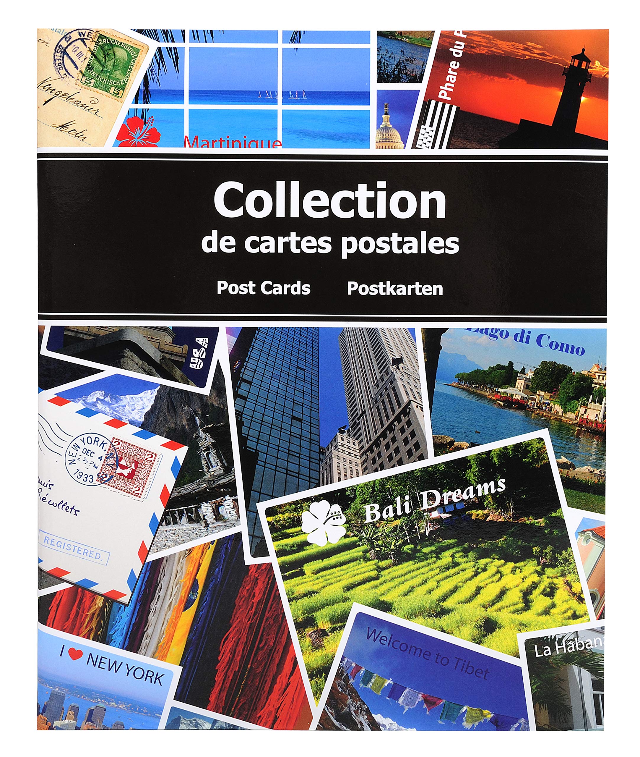 Exacompta Postcard Collection Album, 21.0 x 25.5 x 5.5 cm