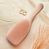 Tangle Teezer Fine and Fragile Detangler Pink Dust Two-Tier Teeth view 6