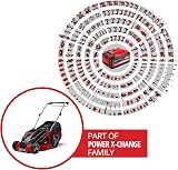 Einhell Cordless Lawnmower Power X-Change 36V with 2 Batteries 2 Chargers view 2