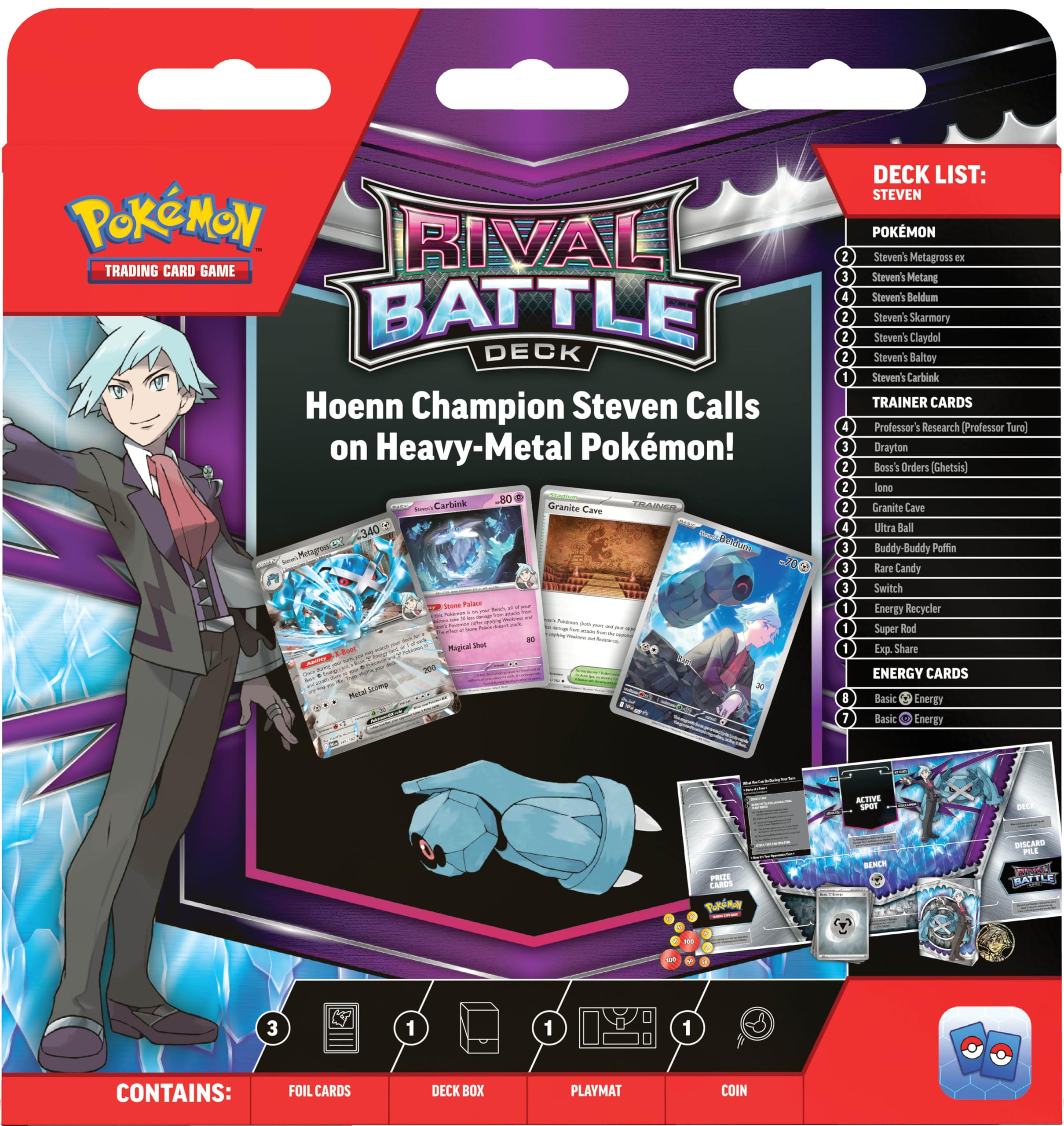 Photo 1 of Pokémon TCG: Rival Battle Deck—Marnie/Steven
