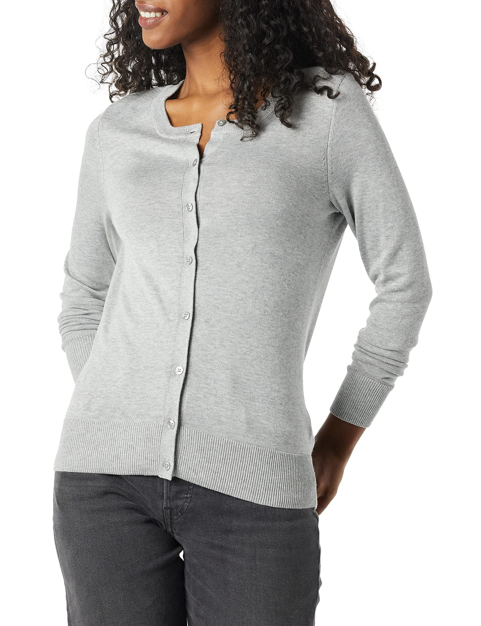 Amazon Essentials Women's Lightweight Crewneck