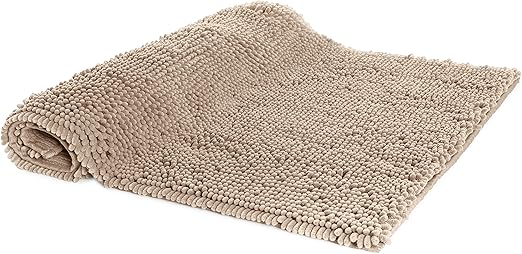 Amazonbasics Tapis De Bain Antidérapant à Poils Longs En
