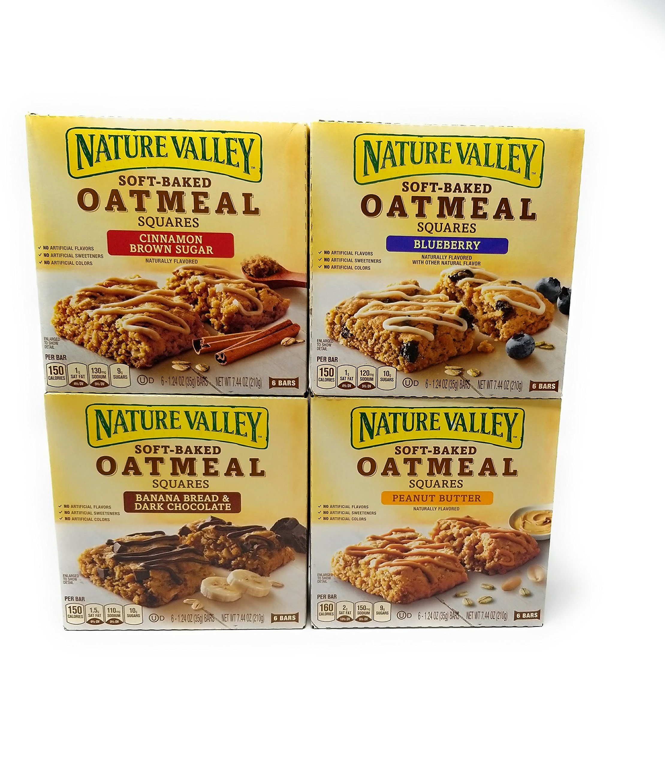 Nature Valley SoftBaked Oatmeal Squares, Cinnamon Brown