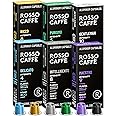 Rosso Coffee Capsules for Nespresso Original Machine - 60 Gourmet Espresso Pods, Compatible with Nespresso Original Line Mach