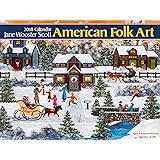 American Folk Art 2018 Calendar