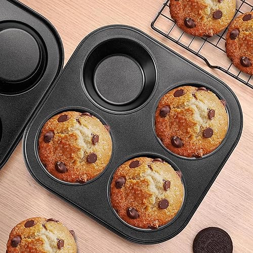 Cupcake Pan Amazon Muffin Top Pan Yomvzake Air Fryer Muffin Pan