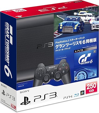 Playstation 3 スターターパック グランツーリスモ6同梱版 チャコール ブラック 15周年アニバーサリーカー Nissan Gt R Nismo Gt3 15th Anniversary Edition Dlコード 同梱 早期購入特典 5種がダウンロードできるプロダクトコード付 Amazon Es Videojuegos