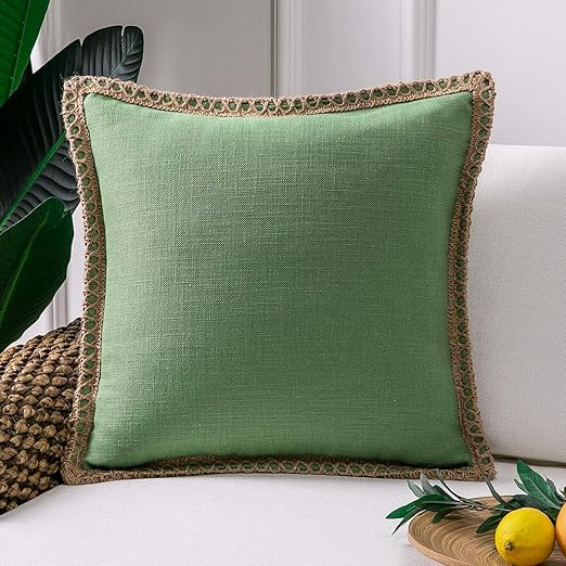 Amazon Com Phantoscope Farmhouse Decorative Throw Pillow Covers