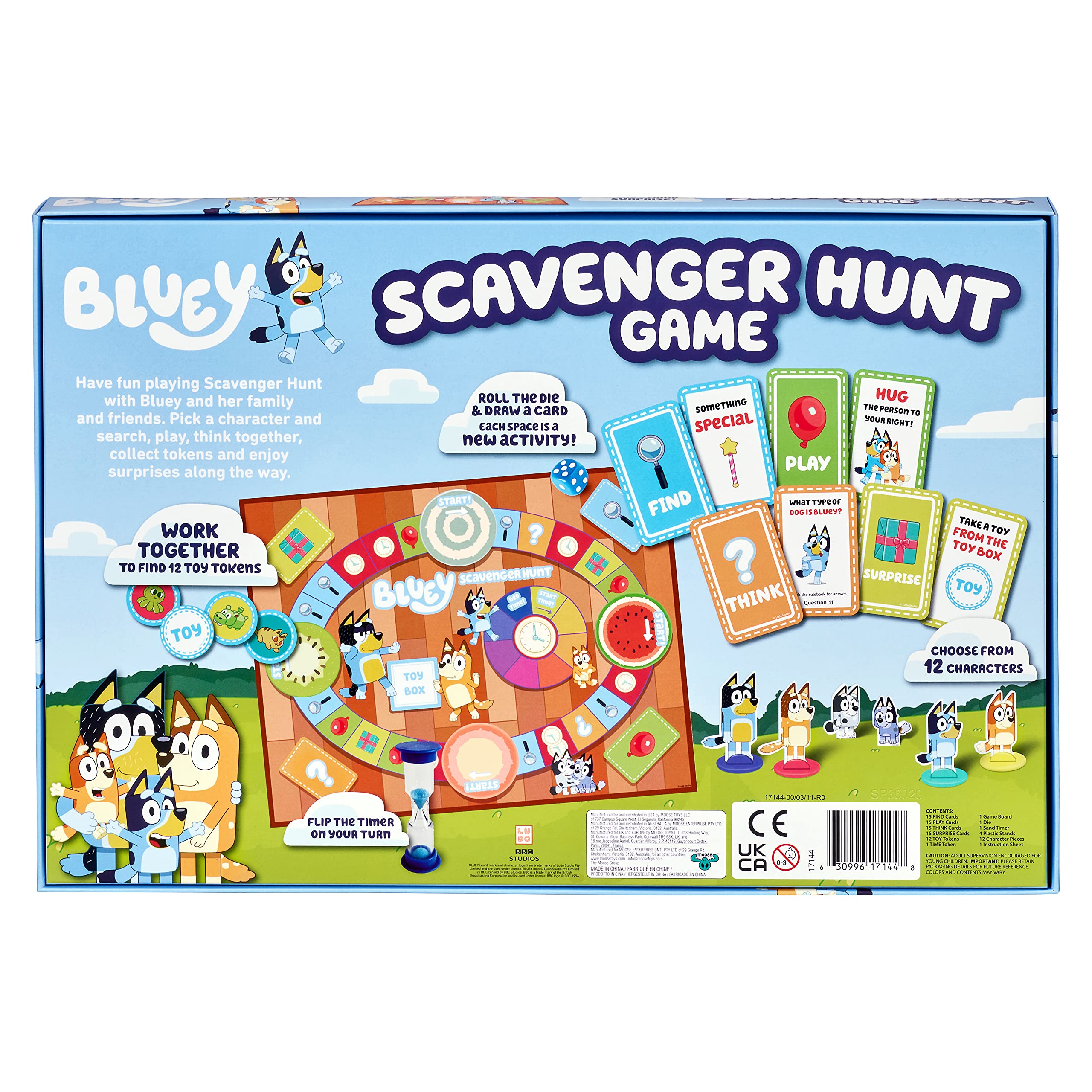 Bluey Scavenger Hunt Game