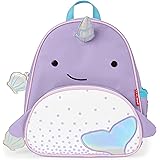 Skip Hop Toddler Backpack, Zoo Preschool Ages 2-4, Narwhal, 11x5x12 Inch (Pack of 1)