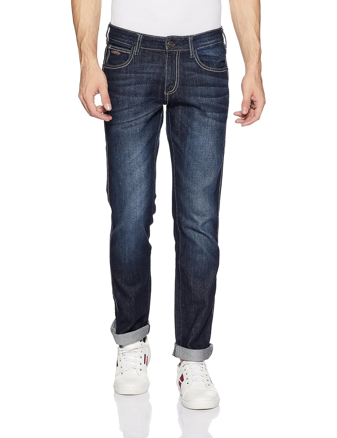 wrangler men's slim fit jeans