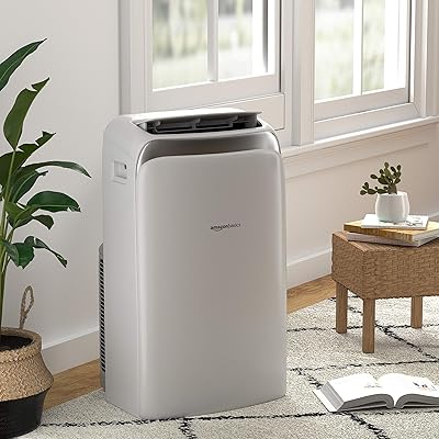 Buy Amazon Basics Portable Air Conditioner With Remote Cools 550 Square Feet 14 000 Btu Online In Kazakhstan B07n6q9jb1