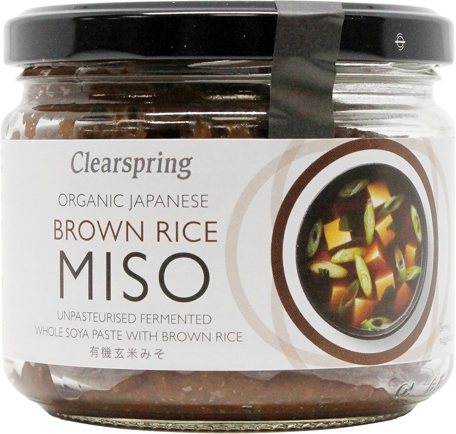 Clearspring Brown Rice Miso Jar 1 x 300g Amazon.es Salud y