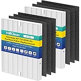 Airmega AP-1512HH & 200M Filter Replacement for Coway Air Purifier,2 HEPA and 6 Fresh Starter Deodorization replacement filter