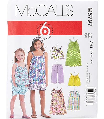 S2917 Sewing Pattern Misses' & Plus Size Dresses, Paper