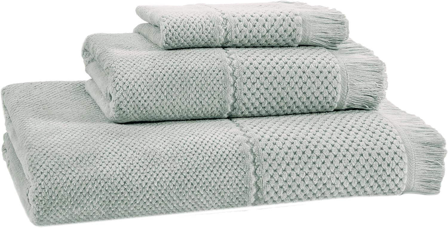 Devilla Handtuch-Set, Jacquard, Velours, Baumwolle 30x20x14 cm grau ...