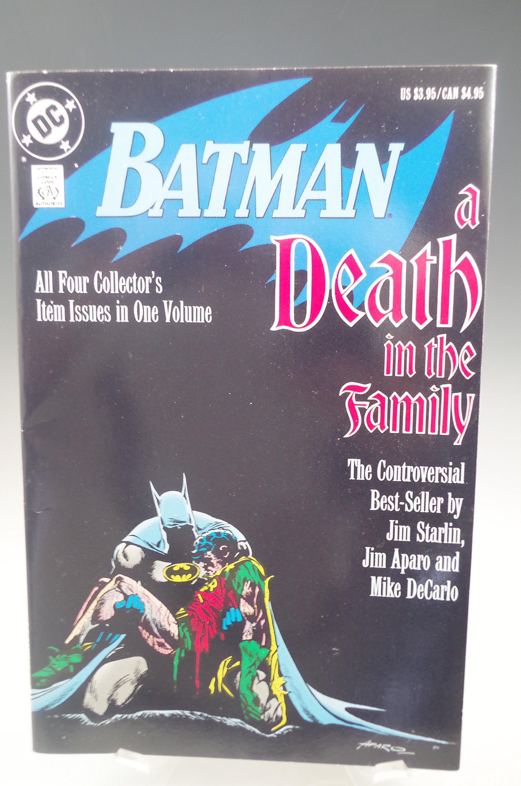 Batman A Death In The Family Dc Comic Book 1988 1st Printing Starlin Amazon Com Books