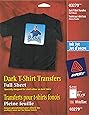 Avery Stretchable T-Shirt Transfers for Inkjet Printers, White, 5 Pack ...