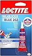 Loctite  Heavy Duty Threadlocker, 0.2 oz, Blue 242, Single
