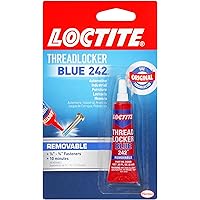 Loctite Heavy Duty Threadlocker, 0.2 oz, Blue 242, Single