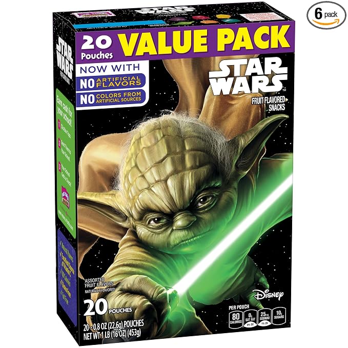 Betty crocker Star wars frt flvrd sncks assorted frt value pk (016000464438)