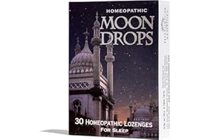 Historical Remedies Moon Drops Sleep Aid Lozenges (1 Pack) | Homeopathic Vanilla Flavor Supplement, Non-Habit Forming Vegan Gluten-Free Sleep Support Including Coffea Cruda 12X