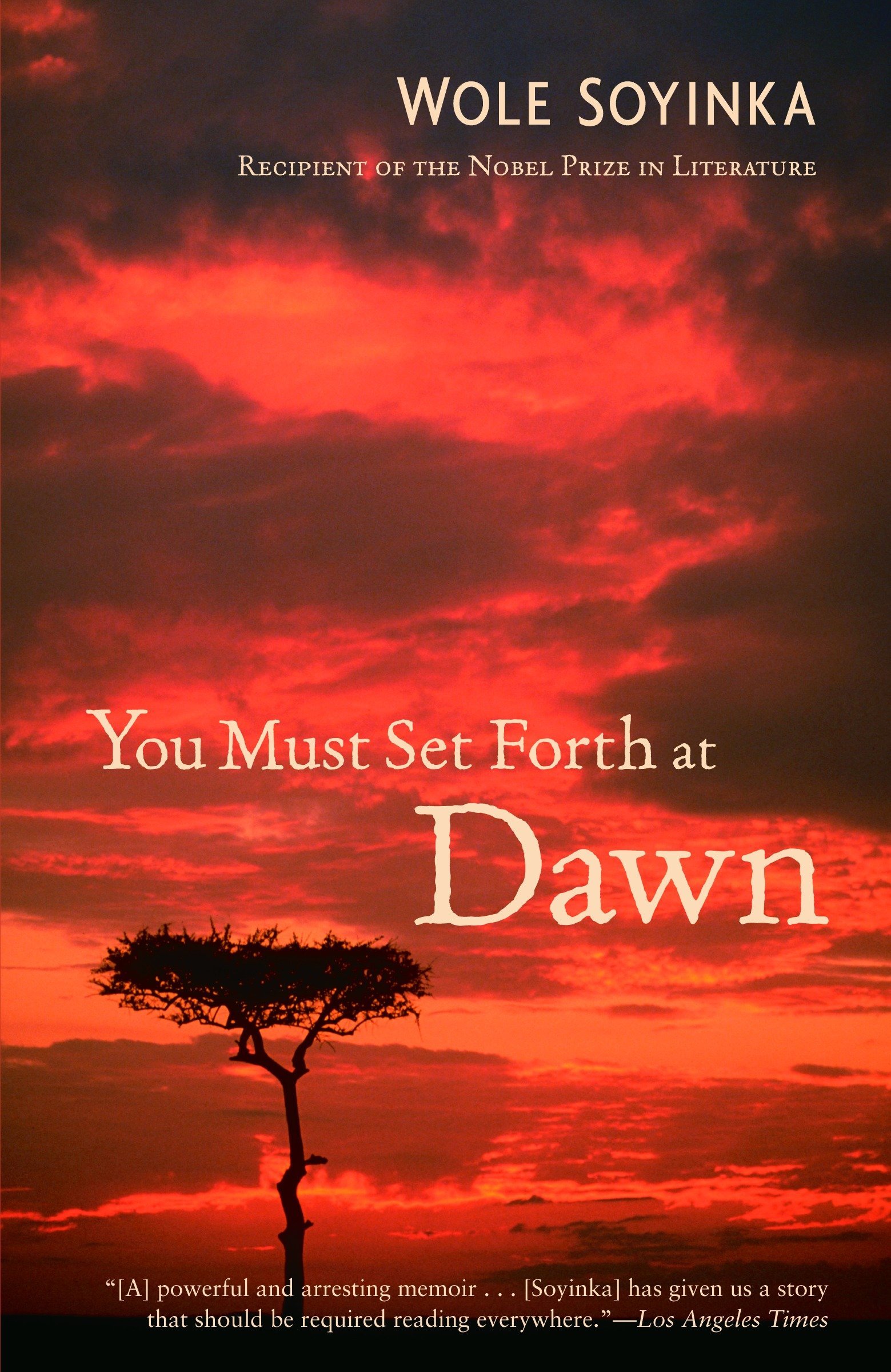 Amazon Com You Must Set Forth At Dawn A Memoir Soyinka Wole Books