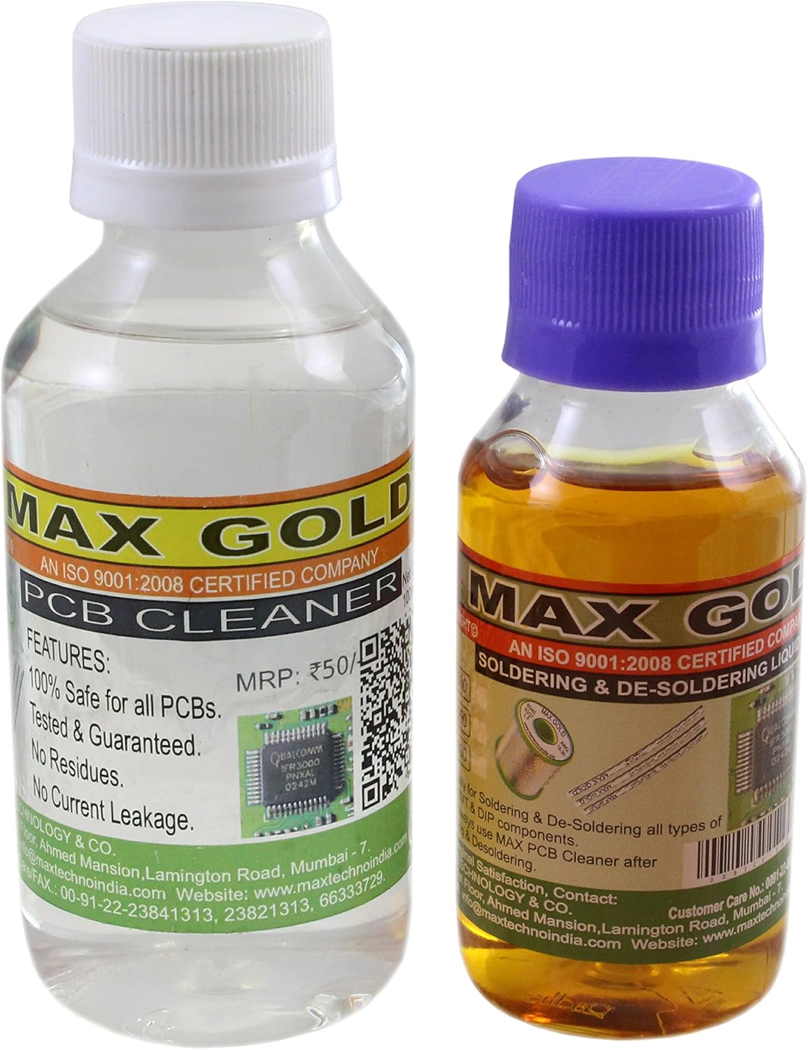 Soldering & DeSoldering Liquid Flux & Cleaner For Perfect Quality SMT