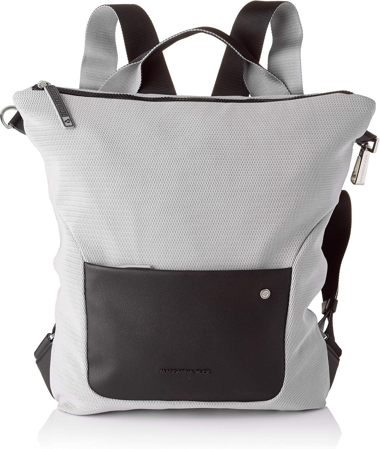 Mandarina Duck Women's Camden Backpack, Black (Nero/Black), 10x21x28.5