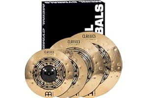 MEINL CYMBALS Classics Custom Dual Complete Set — Made in Germany, 2-YEAR WARRANTY