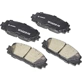 BOSCH BC1184A QuietCast Premium Ceramic Disc Brake Pad Set - Front | Compatible with Select Lexus CT200h; Toyota Prius, Prius Prime + More