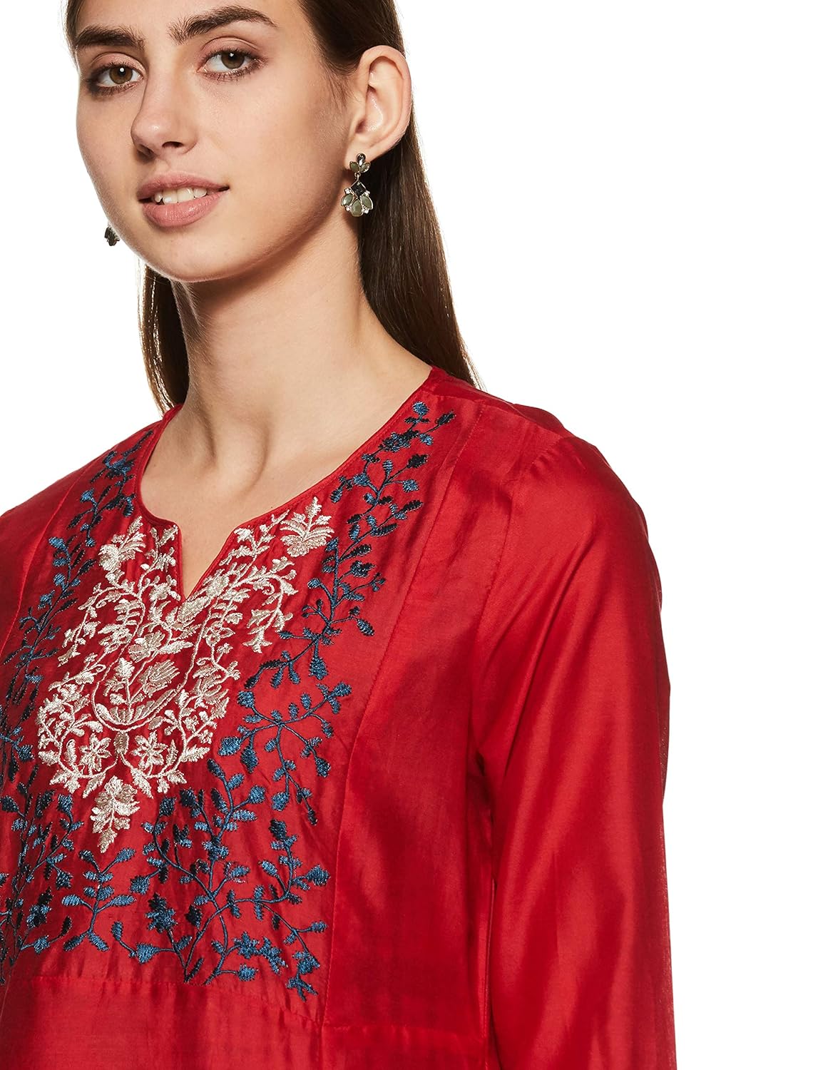 biba women's straight salwar suit set