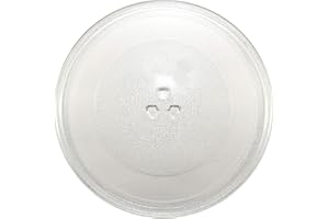 HQRP 12" / 30.5cm Glass Turntable Tray Compatible with Whirlpool Maytag Kenmore Amana, Sears, LG, Grete Gotye Microwave Oven Cooking Plate 12-inch 305mm