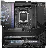 MSI MEG X670E GODLIKE Motherboard AMD AM5 DDR5 PCIe 5.0 EATX Wi-Fi 6E view 2