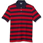Amazon Essentials Men's Regular-Fit Cotton Pique Polo Shirt (Available in Big & Tall)