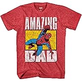 Marvel Spiderman Spider-Man Amazing Dad Adult T-Shirt