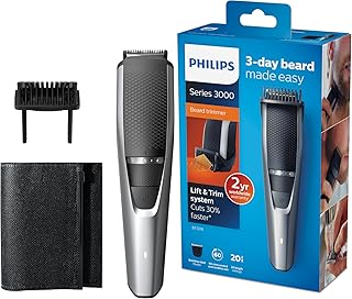 Philips Bartschneider Series 3000 BT3216/14, 20 Längeneinstellungen, 3-Tage-Bart einfach gemacht