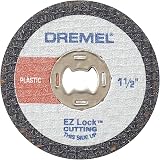 Dremel EZ476 1 1/2 Inch EZ Lock Rotary Tool Cut Off Wheels 5 Pack view 6