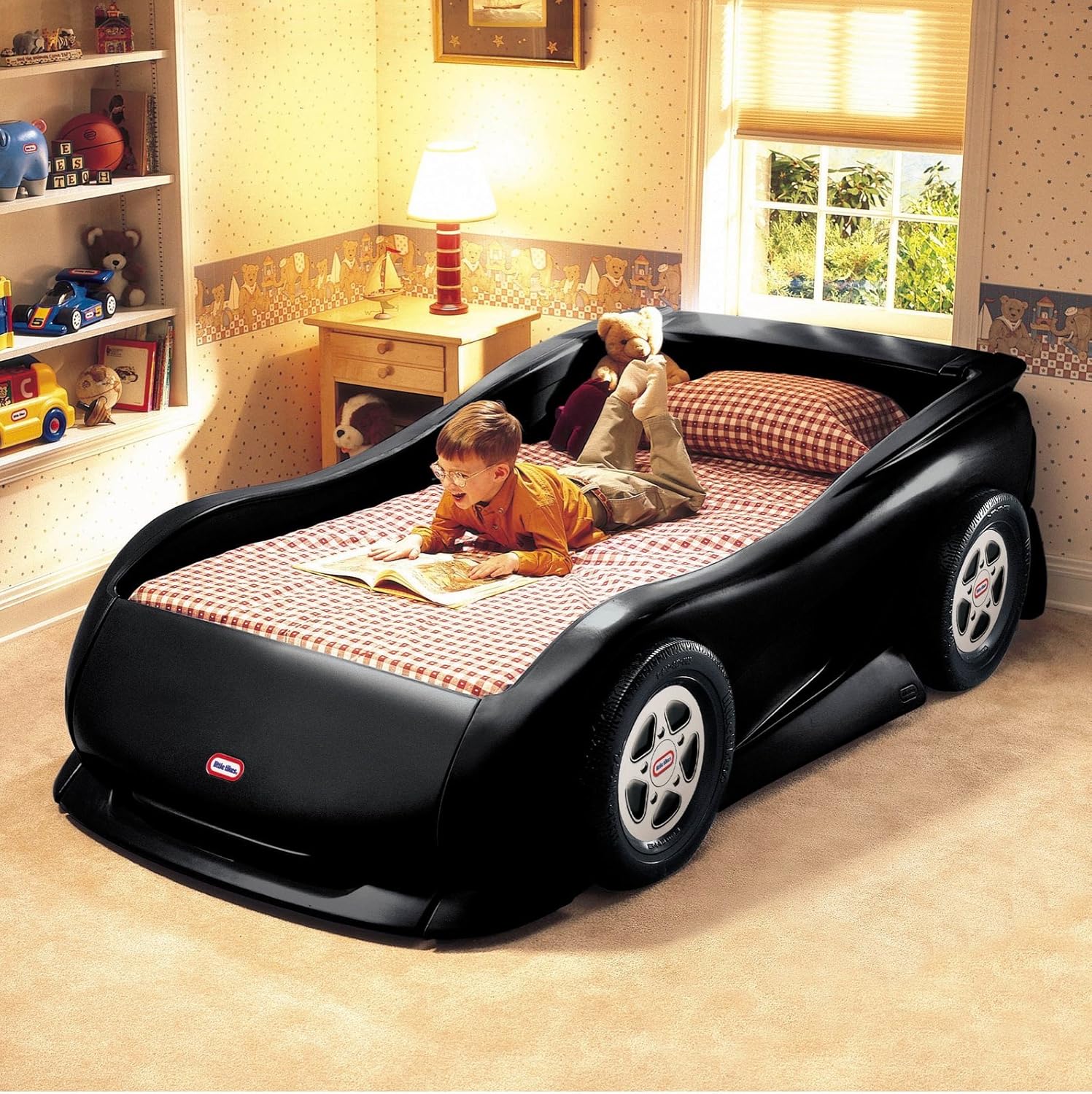 little tikes black car