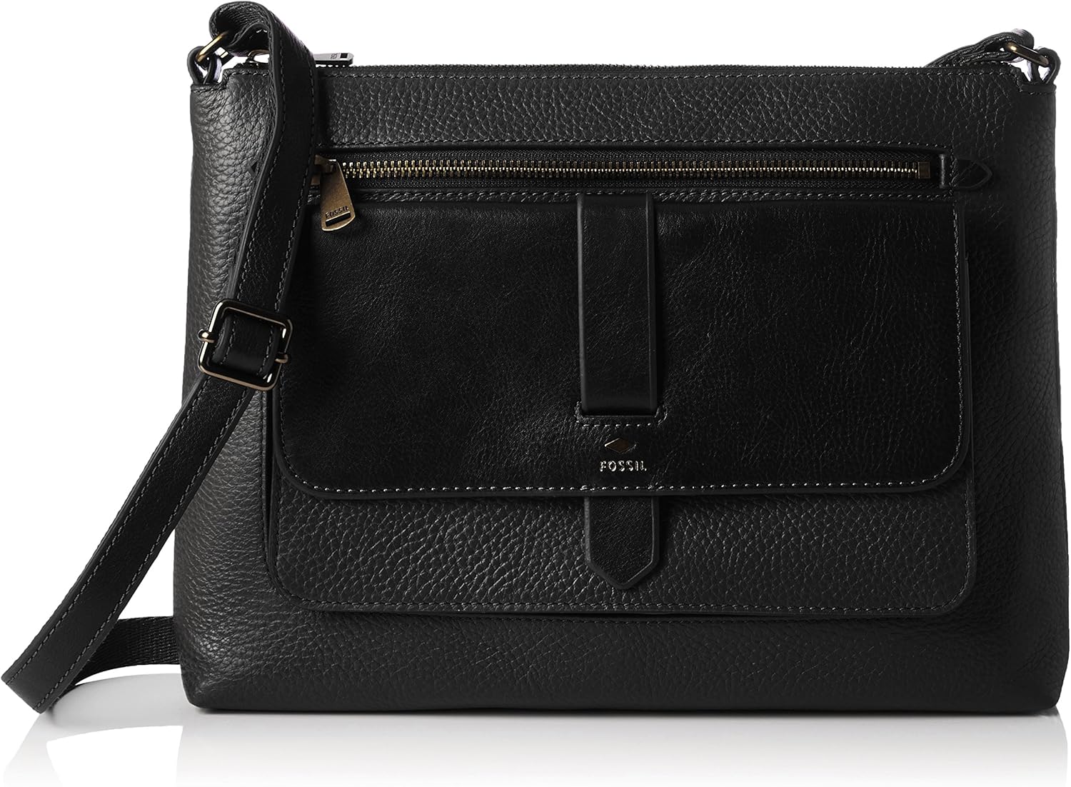 Fossil Kinley, Women’s CrossBody Bag, Schwarz (Black), 9x23x33 cm (B x H T) Amazon.co.uk