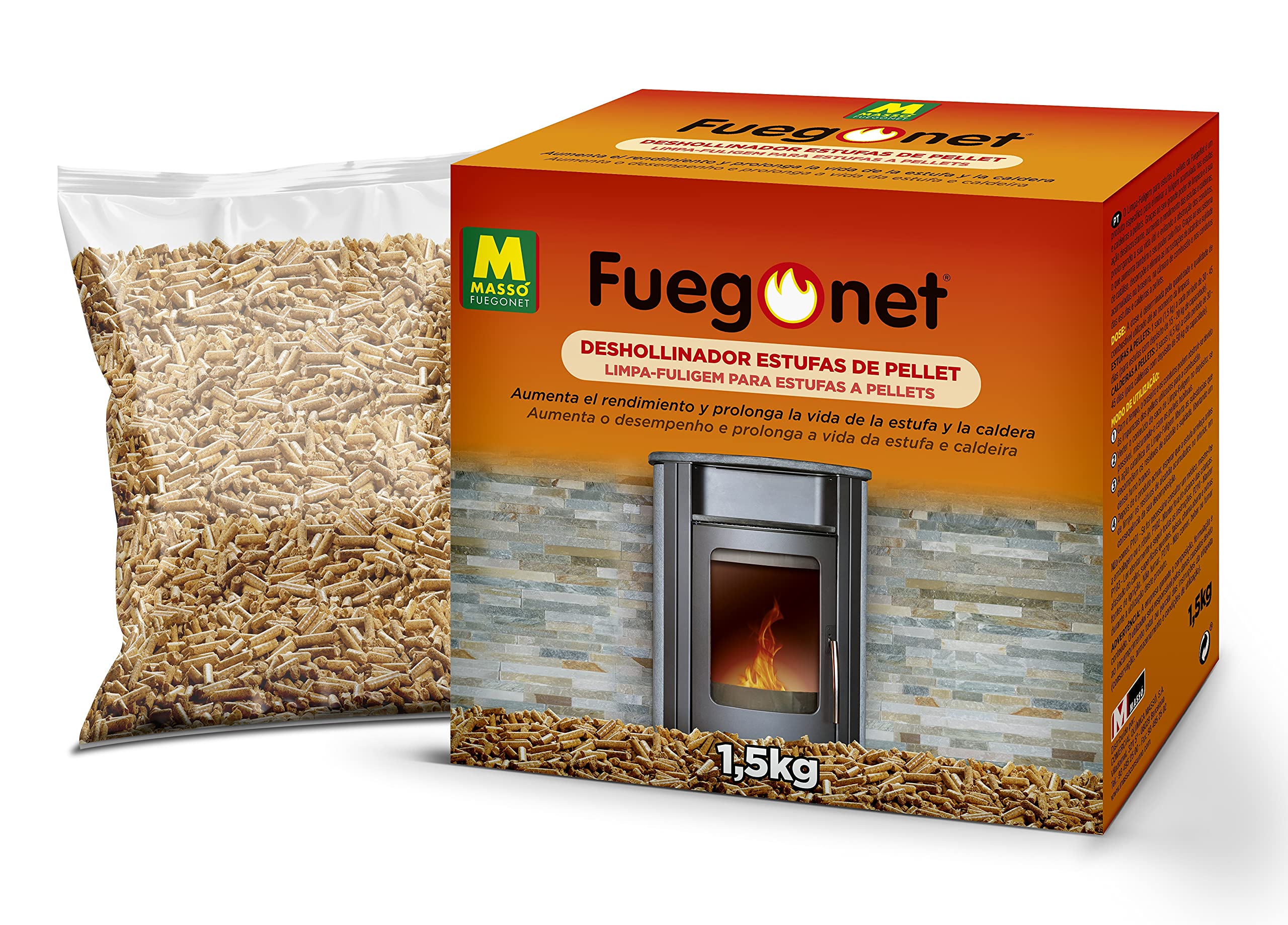 Fuego Net 231296 Pellets Fireplace 231296-1.5 kg