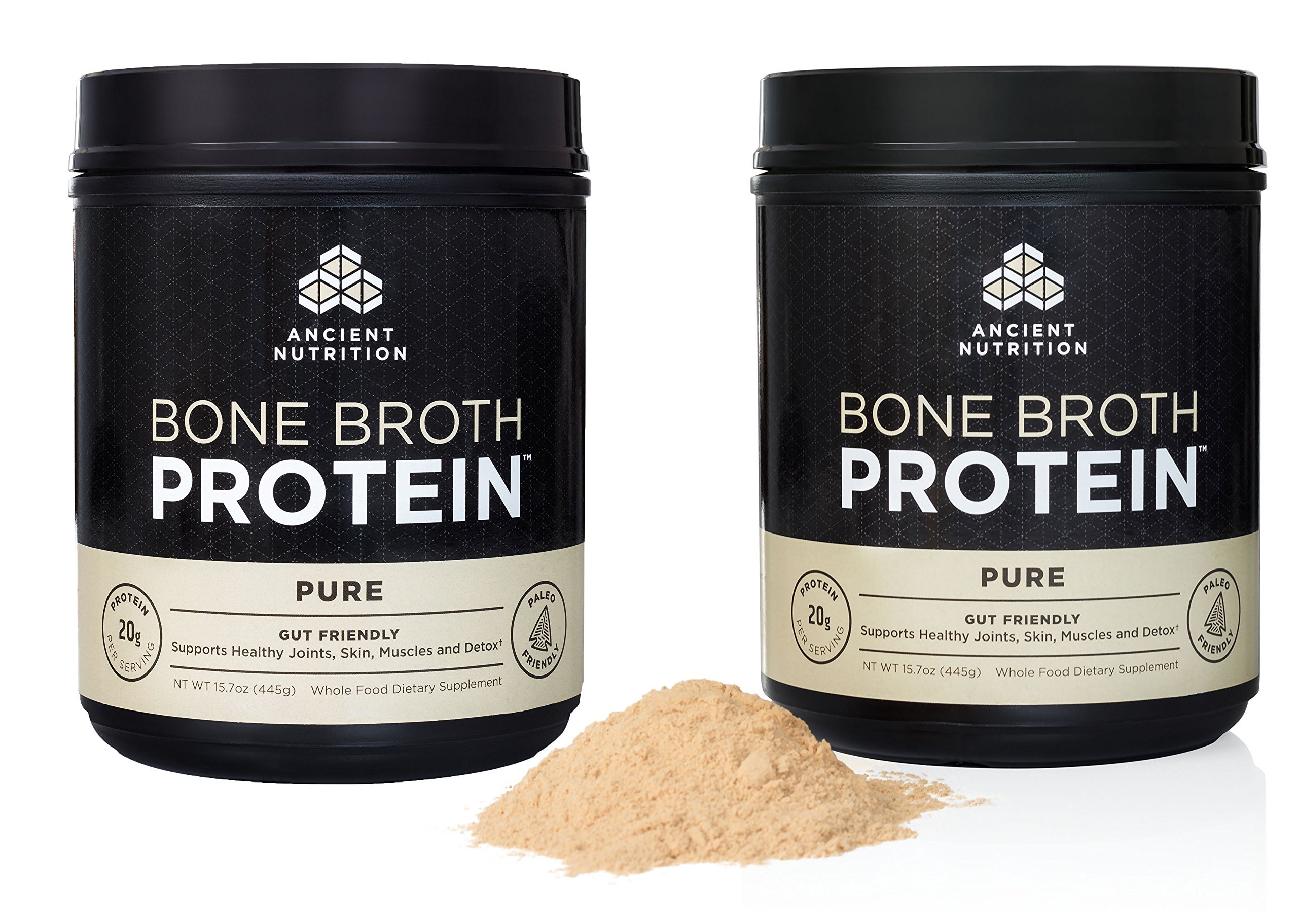 Ancient Nutrition Bone Broth Protein Pure 15,900mg of Collagen 1