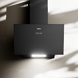 CIARRA Angled Cooker Hood 60cm Black 674m³h 3 Speeds A+++ CBCB6762A view 4
