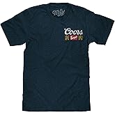 Tee Luv Men's Coors Banquet Shirt - Golden Colorado Front and Back Beer Shirt