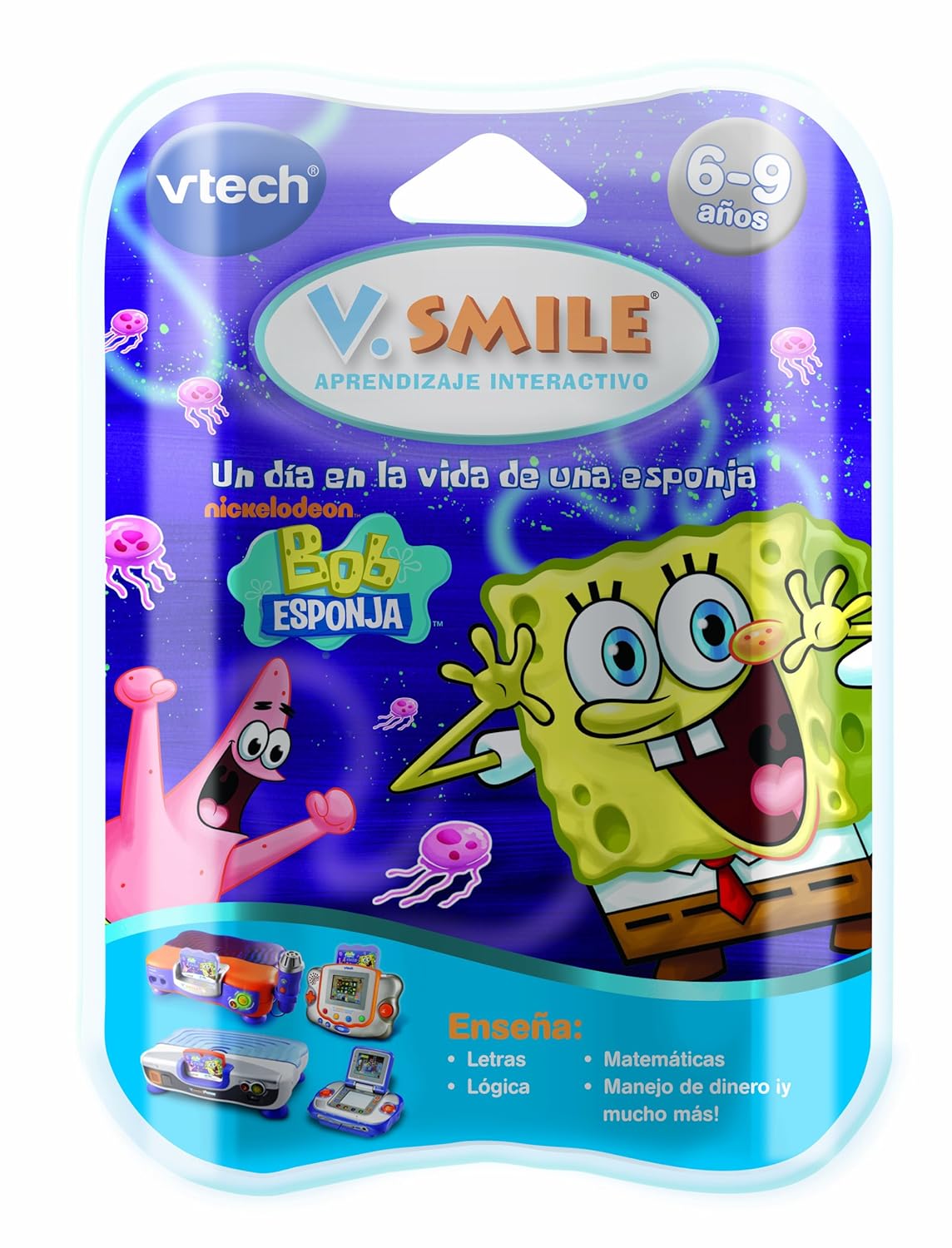 VTech V Smile Juego educativo Bob Esponja para V S Motion