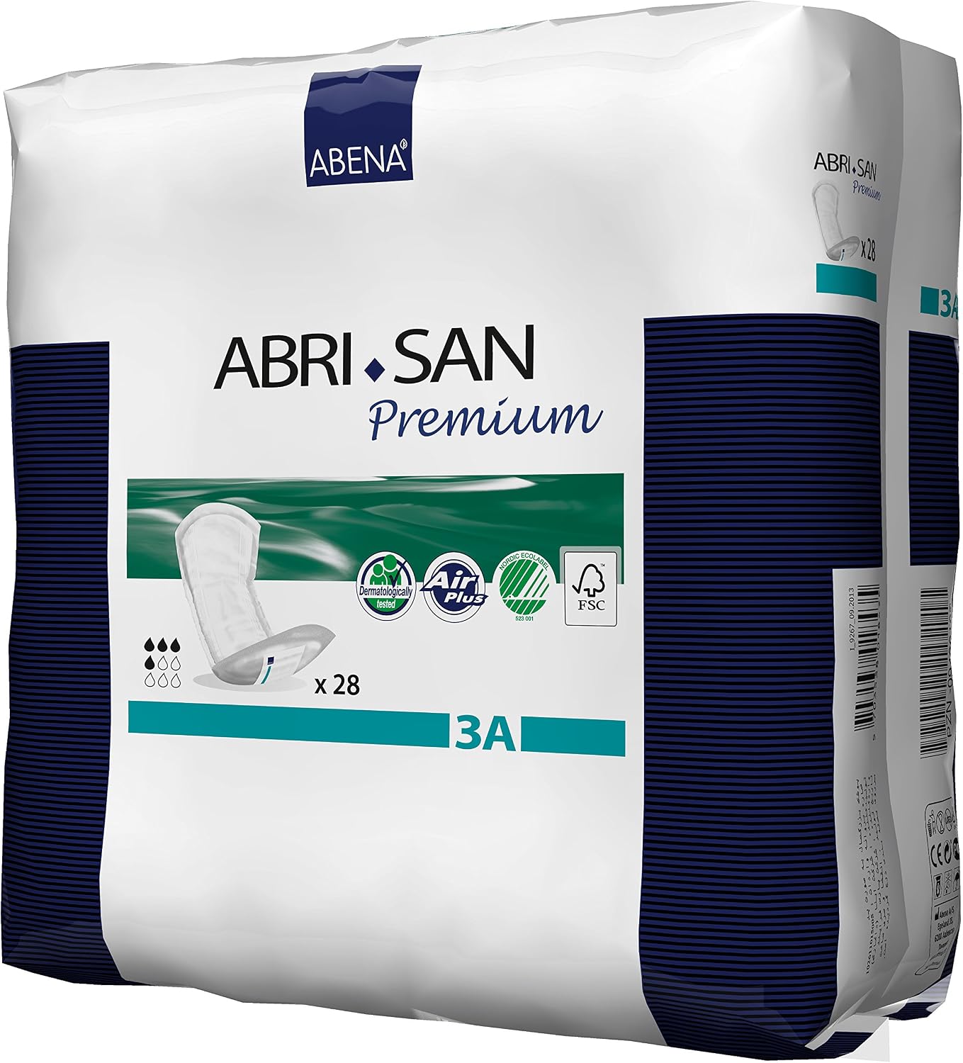 Abena Abri-San Premium Mens & Womens Incontinence Pads, Breathable & Comfortable, Fast Absorption - Image 4