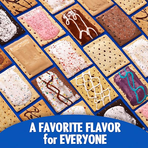 KELLOGG’S POP-TARTS FROSTED STRAWBERRY TOASTER PASTRIES – FUN BREAKFAST FOR KIDS, VALUE PACK (16 COUNT)