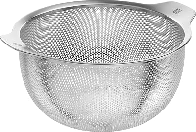 ZWILLING Stainless Steel Colander 24 cm 18/10 Satin Finish