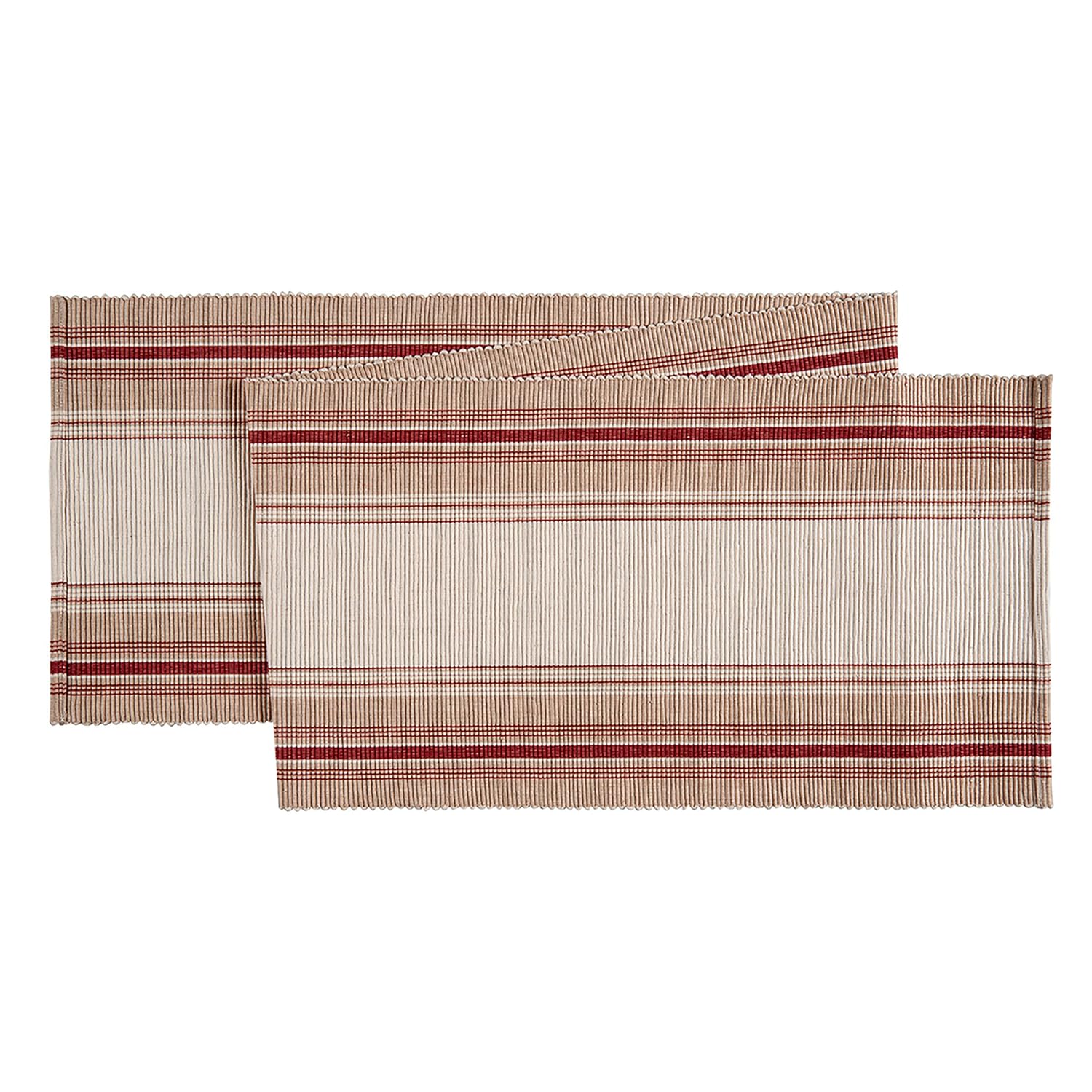 Best red stripe table runner