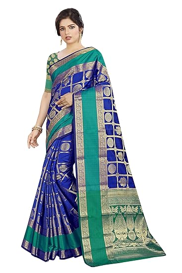 Silk with Blouse Piece Saree